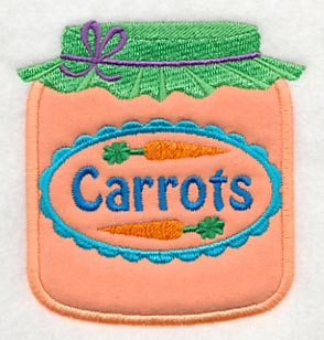 Delicious Carrots (Applique) - Image 2