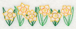 Delightful Daffodil Border (Vintage) - Image 5