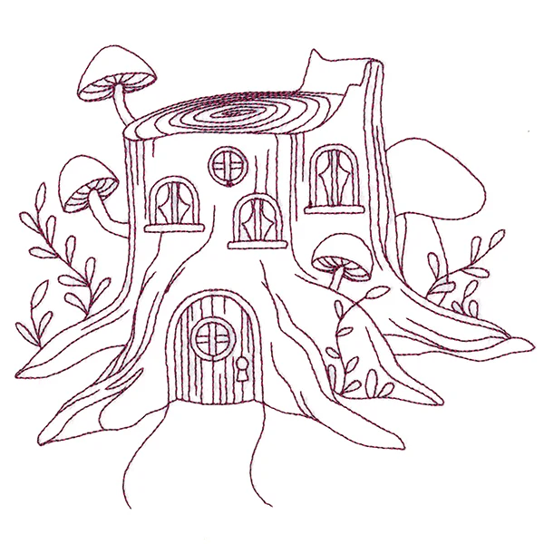 Delightful Gnome Homes - Tree Stump - Image 2