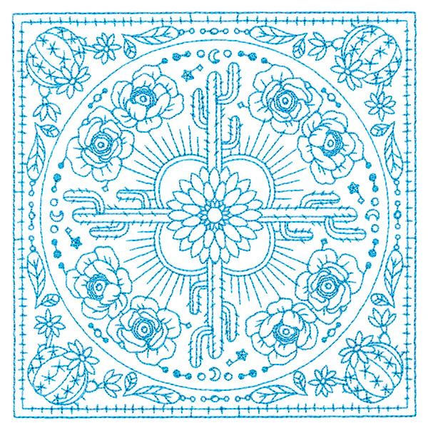 Desert Botanicals Bandana Square - Image 3