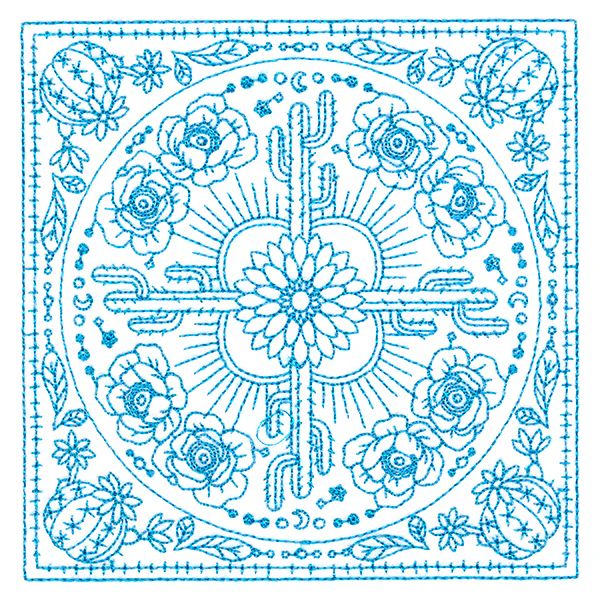 Desert Botanicals Bandana Square - Image 4