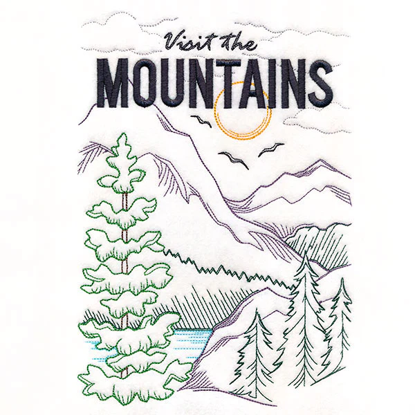 Destination Scene - Mountains