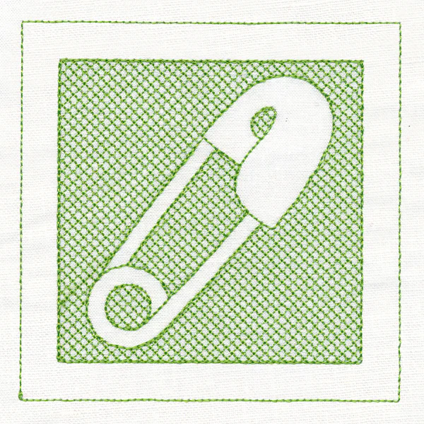 Diaper Pin (Trapunto) - Image 5