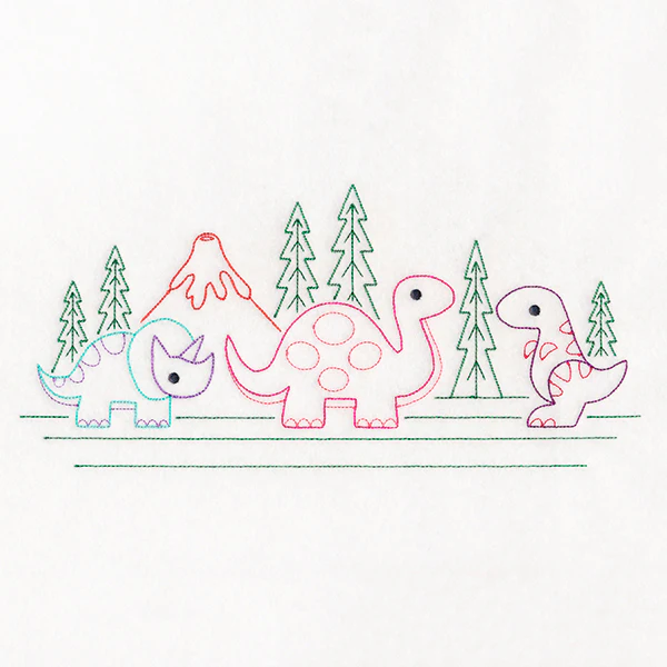 Dino Days Trio (Vintage)