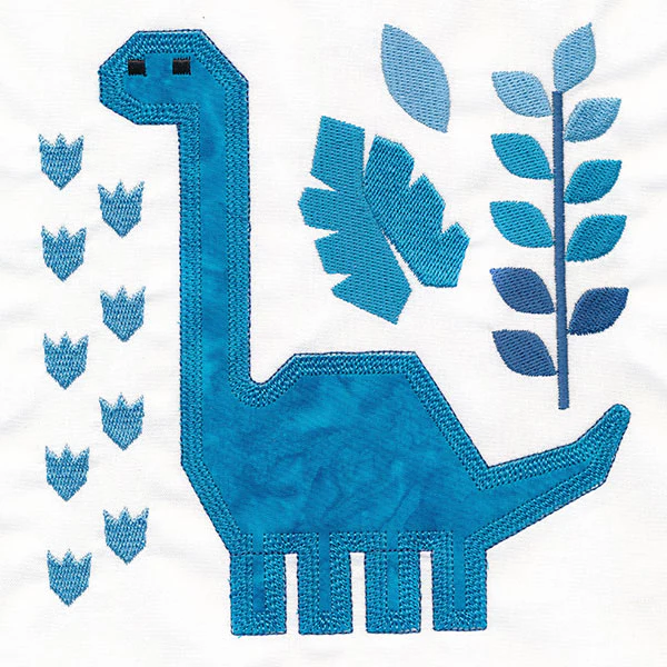 Dinos for Days - Brachiosaurus (Applique) - Image 3