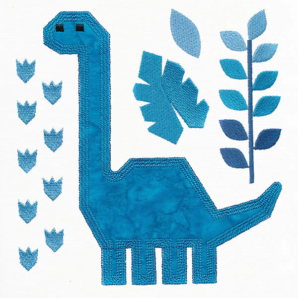Dinos for Days - Brachiosaurus (Applique) - Image 9