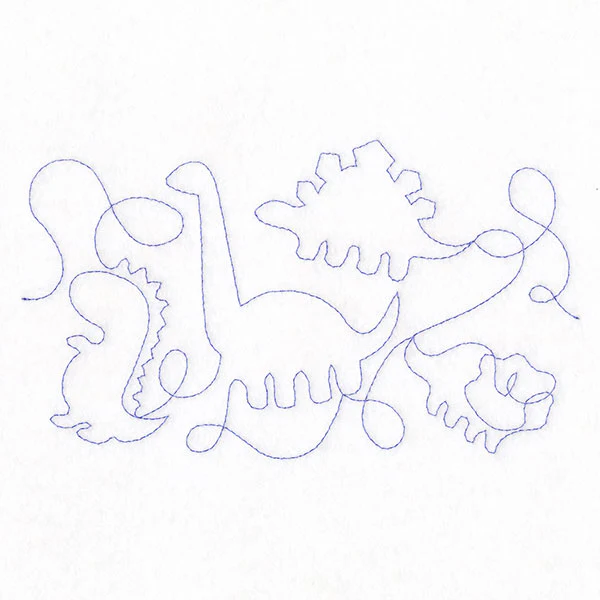 Dinos for Days (Edge-to-Edge Quilting) - Image 4