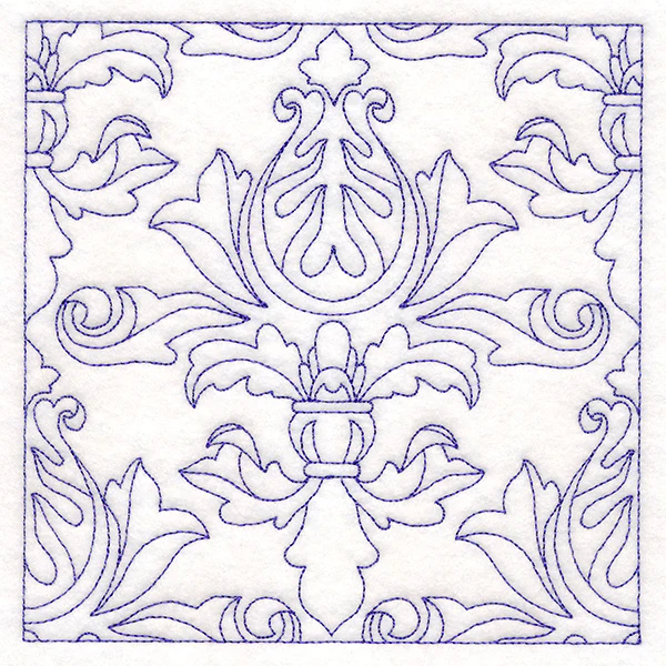 Divine Damask Quilting 3 (Double Run) - Image 3