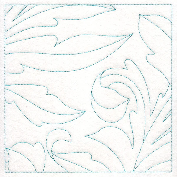 Divine Damask Quilting 6 (Double Run)