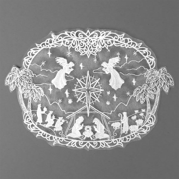 Divine Nativity Doily (Organza) - Image 5