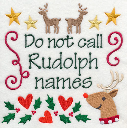 Do Not Call Rudolph Names - Image 2