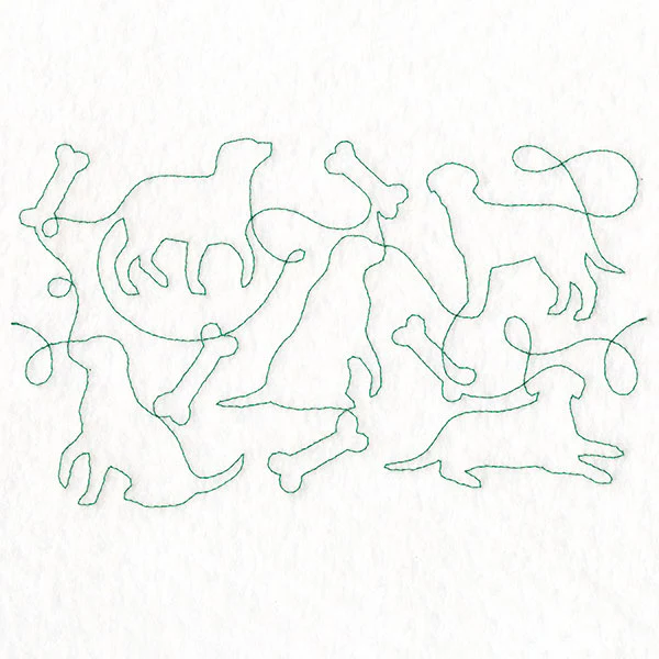 Dogs for Days (Edge-to-Edge Quilting) - Image 3