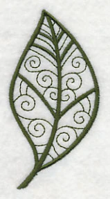 Dogwood Leaf in Flight - Image 3