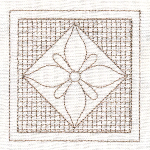 Dogwood Square (Trapunto) - Image 2
