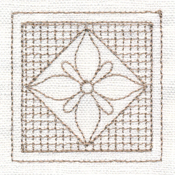 Dogwood Square (Trapunto) - Image 4