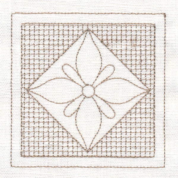 Dogwood Square (Trapunto) - Image 6