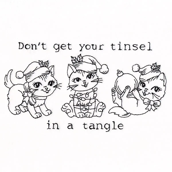 Don't Get Your Tinsel Tangle Cats - Image 4