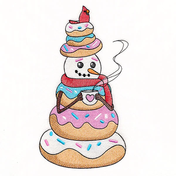 Donut Snowman - Image 3
