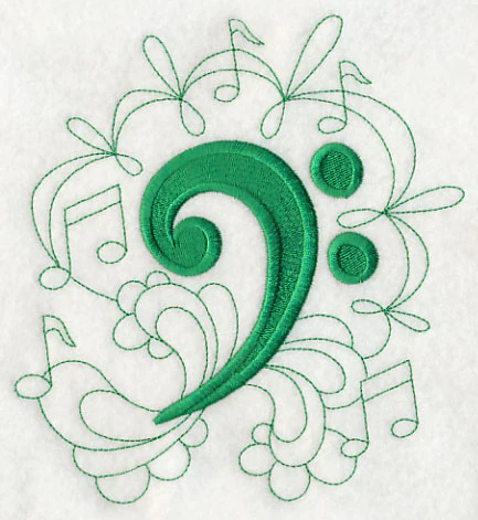 Doodle Bass Clef - Image 5