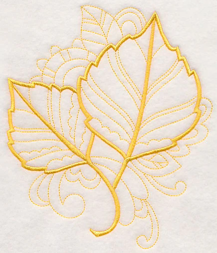 Doodle Birch Leaf - Image 5