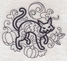 Doodle Black Cat - Image 4