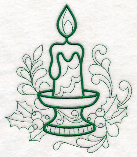 Doodle Candle