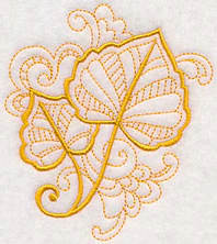 Doodle Cottonwood Leaf - Image 4