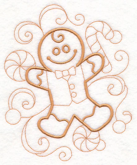 Doodle Gingerbread Boy - Image 5