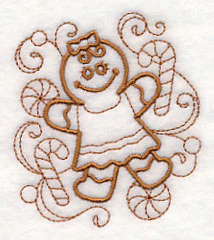 Doodle Gingerbread Girl - Image 4