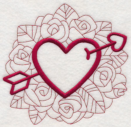 Doodle Heart and Arrow - Image 5