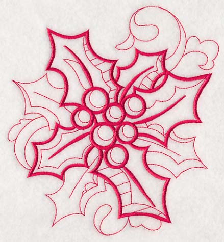 Doodle Holly and Berries - Image 5