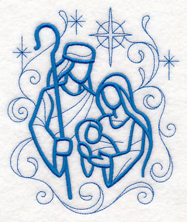 Doodle Holy Family - Image 2