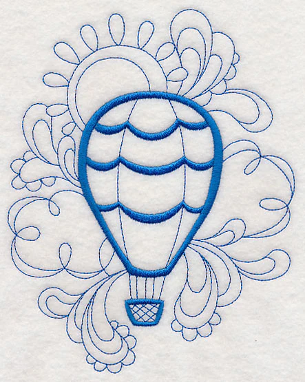 Doodle Hot Air Balloon - Image 5
