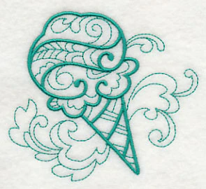 Doodle Ice Cream Cone - Image 3