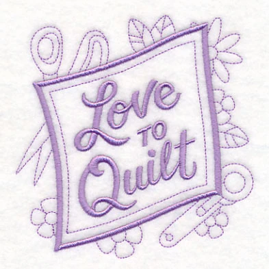 Doodle Love to Quilt - Image 2