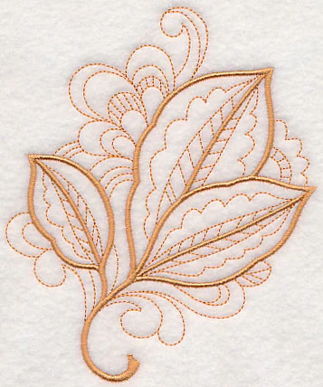 Doodle Magnolia Leaf - Image 2