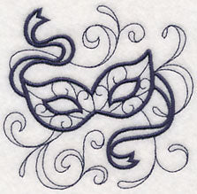 Doodle Masquerade Mask - Image 4