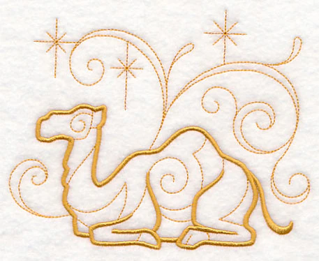 Doodle Nativity Camel - Image 2