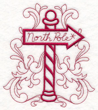 Doodle North Pole Sign - Image 3