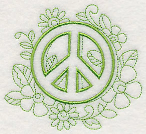 Doodle Peace Sign - Image 3