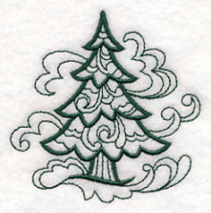 Doodle Pine Tree - Image 4