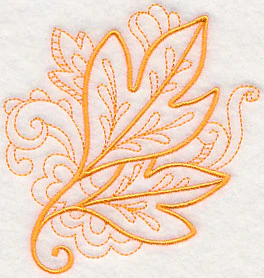 Doodle Sassafras Leaf - Image 3
