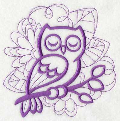 Doodle Sleepy Owl 1 - Image 2