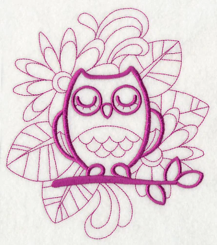 Doodle Sleepy Owl 2 - Image 5