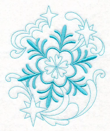 Doodle Snowflake 2 - Image 2