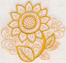 Doodle Sunflower - Image 4
