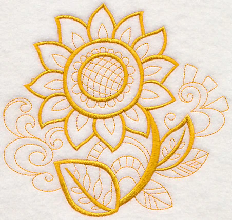 Doodle Sunflower - Image 5