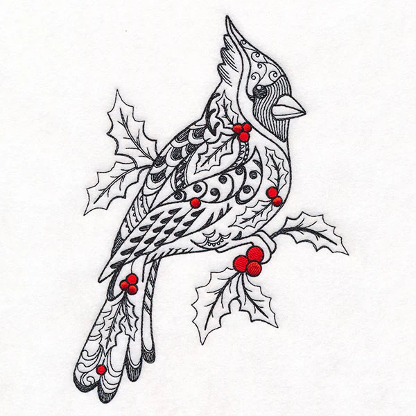 Doodle Treasures - Christmas Cardinal - Image 5