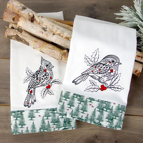 Doodle Treasures - Christmas Chickadee - Image 2
