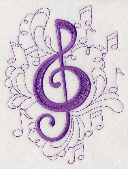 Doodle Treble Clef - Image 5